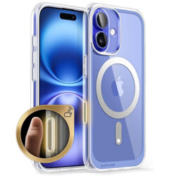 Husa iPhone 16 Supcase Unicorn Beetle MagStand, transparenta
