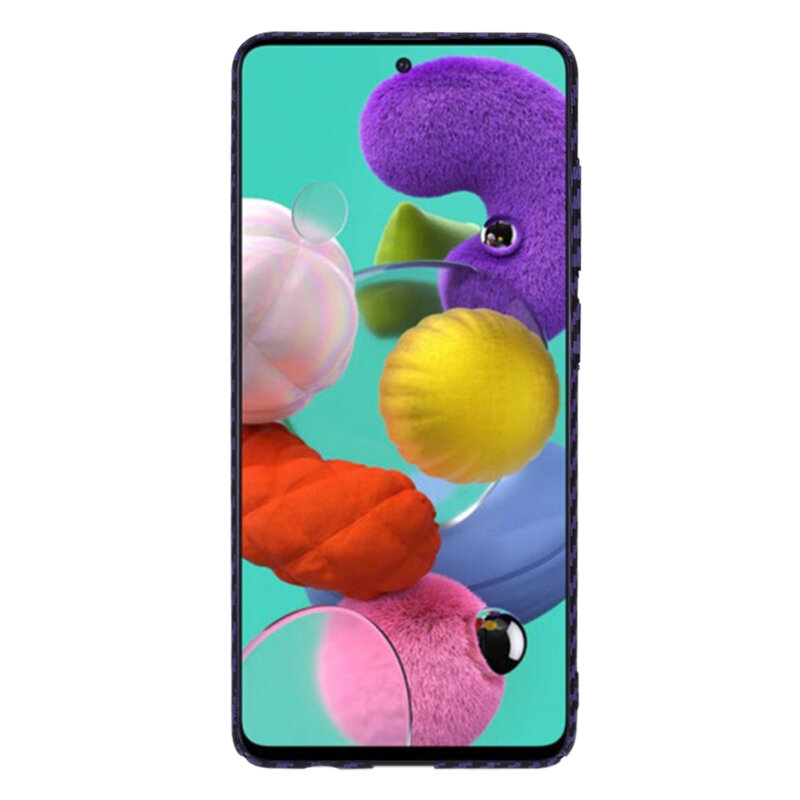 Husa Samsung Galaxy A51 4G Techsuit Carbonite FiberShell, mov