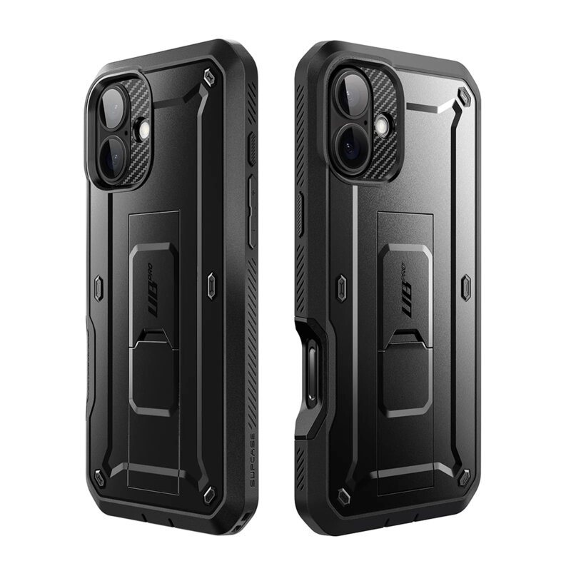 Husa iPhone 16 Supcase Unicorn Beetle Pro, negru