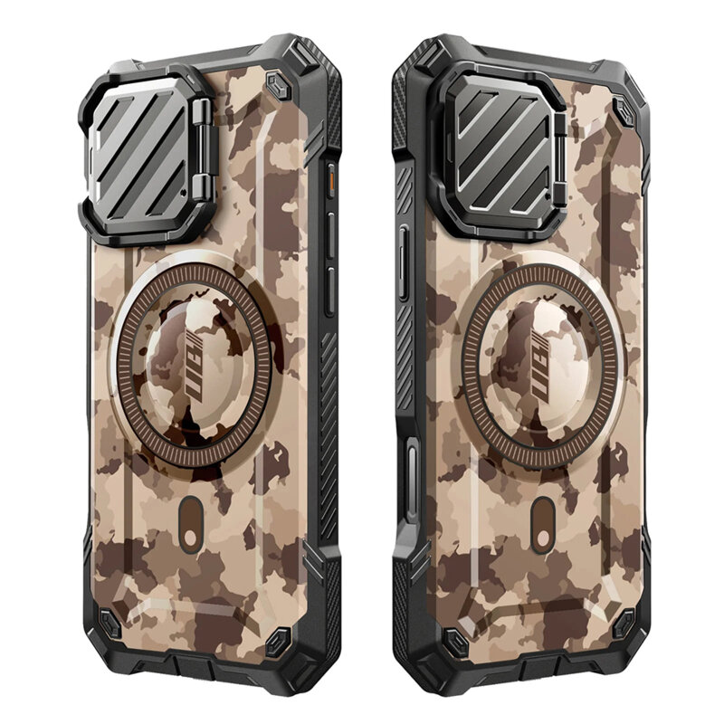 Husa iPhone 16 Pro Max Supcase Unicorn Beetle XT MagSafe, maro
