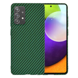 Husa Samsung Galaxy A52 5G Techsuit Carbonite FiberShell, verde