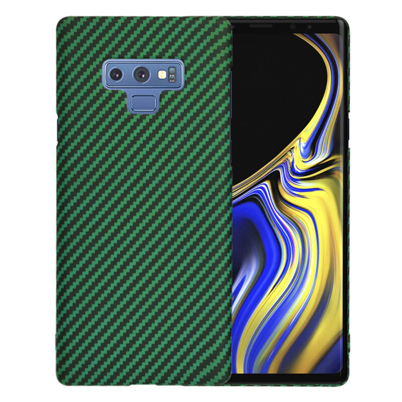 Husa Samsung Galaxy Note 9 Techsuit Carbonite FiberShell, verde