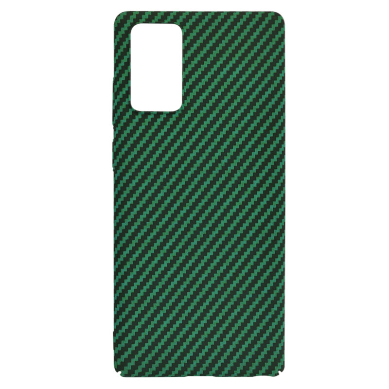 Husa Samsung Galaxy Note 20 Techsuit Carbonite FiberShell, verde