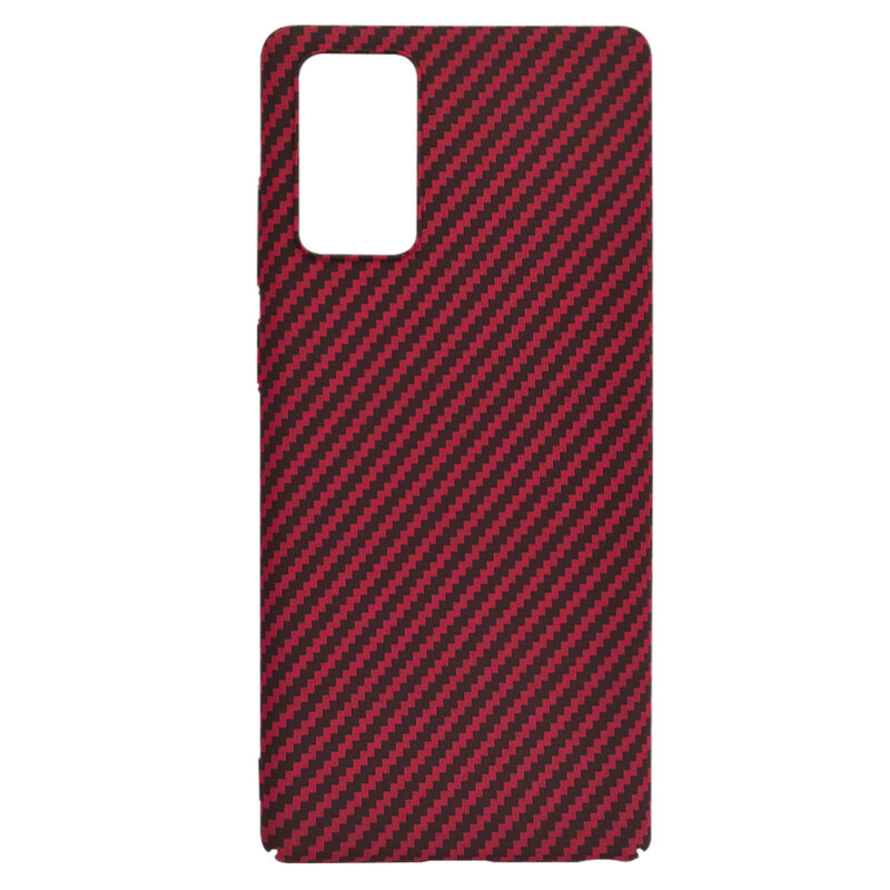 Husa Samsung Galaxy Note 20 Techsuit Carbonite FiberShell, rosu