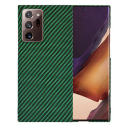 Husa Samsung Galaxy Note 20 Ultra Techsuit Carbonite FiberShell, verde