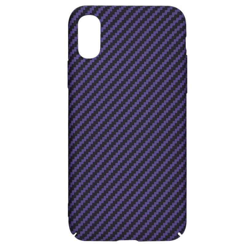 Husa iPhone X, iPhone 10 Techsuit Carbonite FiberShell, mov