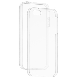 Husa Apple iPhone SE, 5, 5S FullCover 360 - Transparent