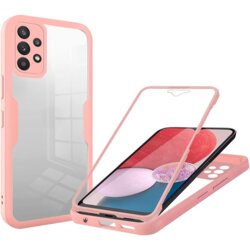 Husa 360° Samsung Galaxy A13 4G Techsuit ColorVerse, roz