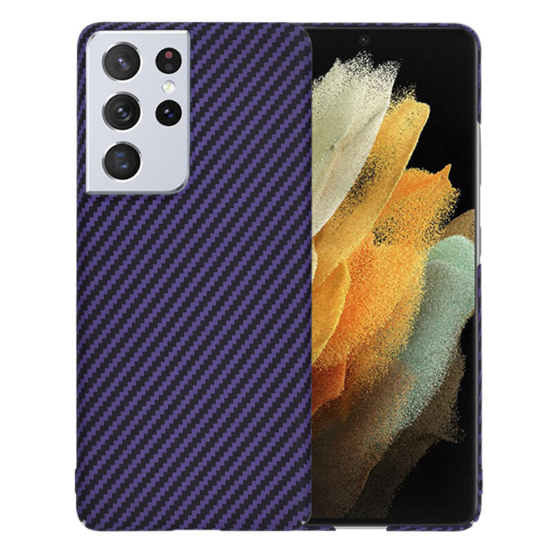 Husa Samsung Galaxy S21 Ultra 5G Techsuit Carbonite FiberShell, mov