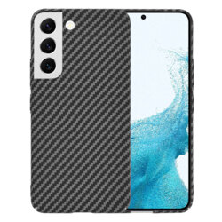 Husa Samsung Galaxy S22 5G Techsuit Carbonite FiberShell, negru