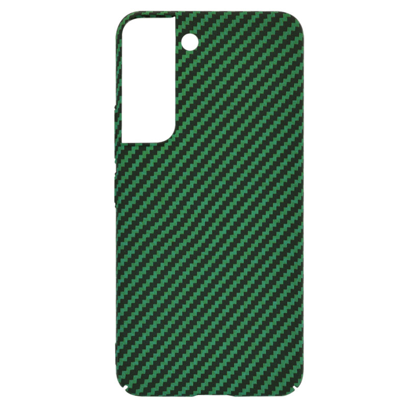 Husa Samsung Galaxy S22 5G Techsuit Carbonite FiberShell, verde