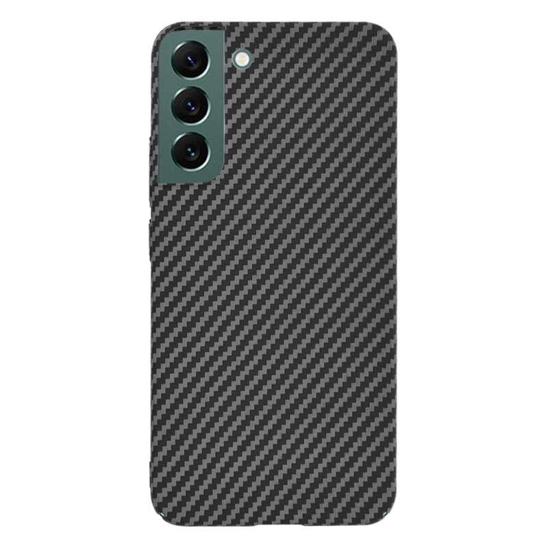Husa Samsung Galaxy S22 Plus 5G Techsuit Carbonite FiberShell, negru