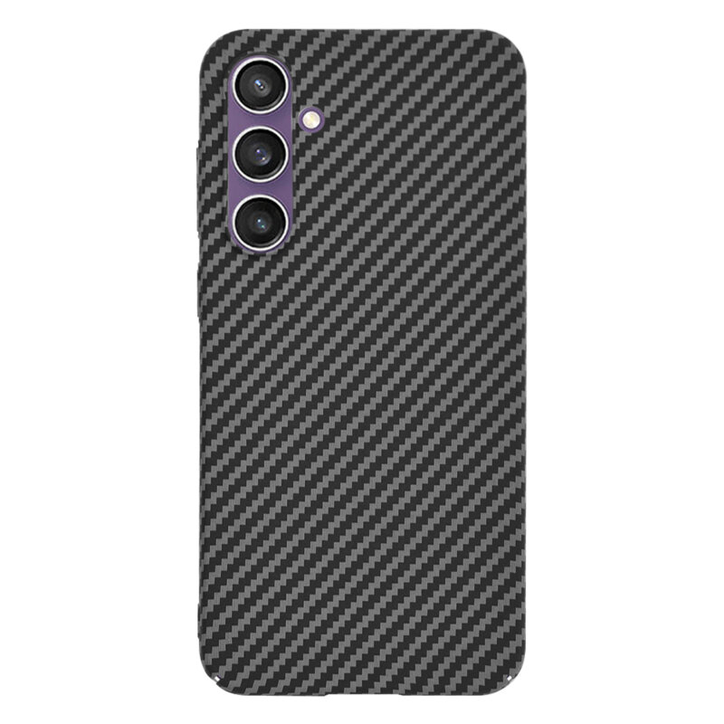 Husa Samsung Galaxy S23 FE Techsuit Carbonite FiberShell, negru