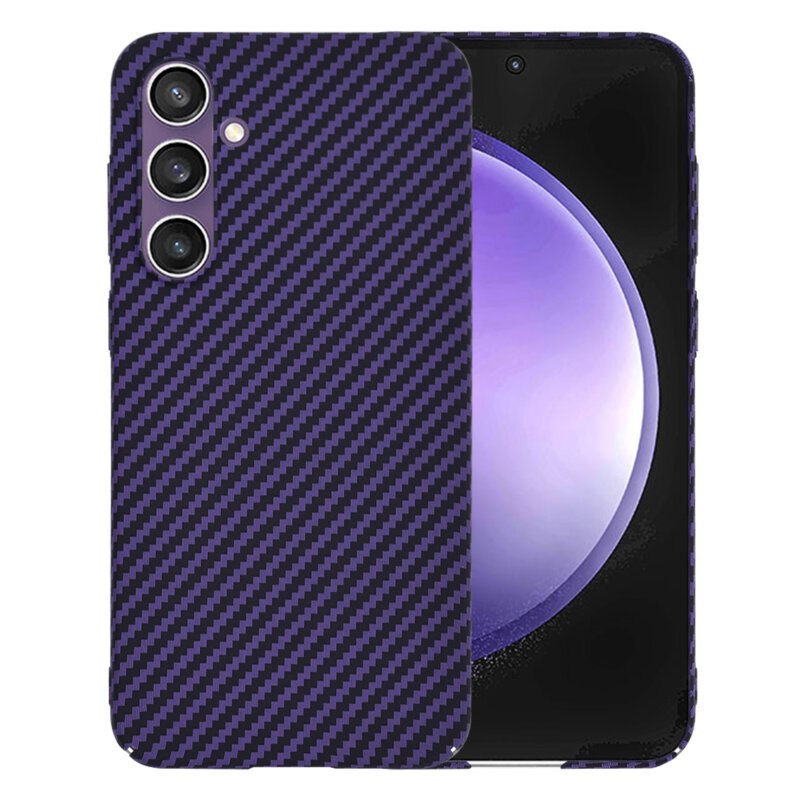 Husa Samsung Galaxy S23 FE Techsuit Carbonite FiberShell, mov