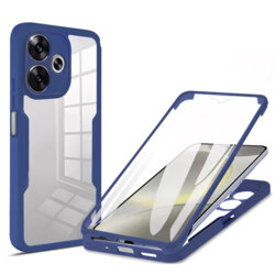 Husa 360° Xiaomi Poco F6 Techsuit ColorVerse, albastru