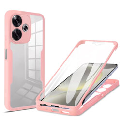 Husa 360° Xiaomi Poco F6 Techsuit ColorVerse, roz