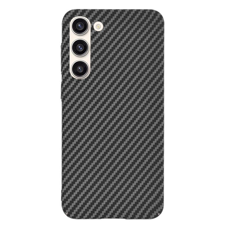 Husa Samsung Galaxy S23 Plus Techsuit Carbonite FiberShell, negru