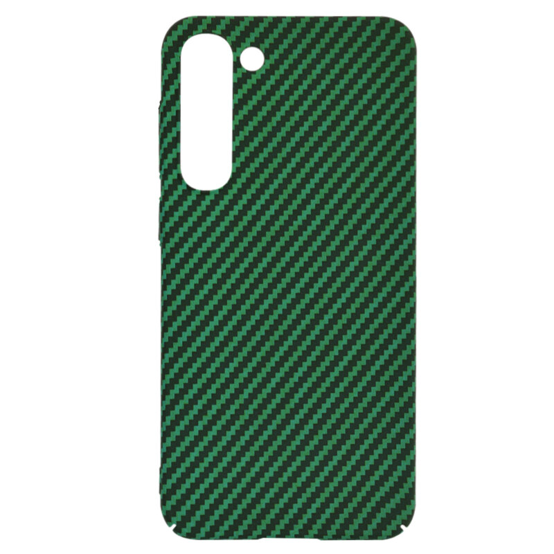 Husa Samsung Galaxy S23 Plus Techsuit Carbonite FiberShell, verde