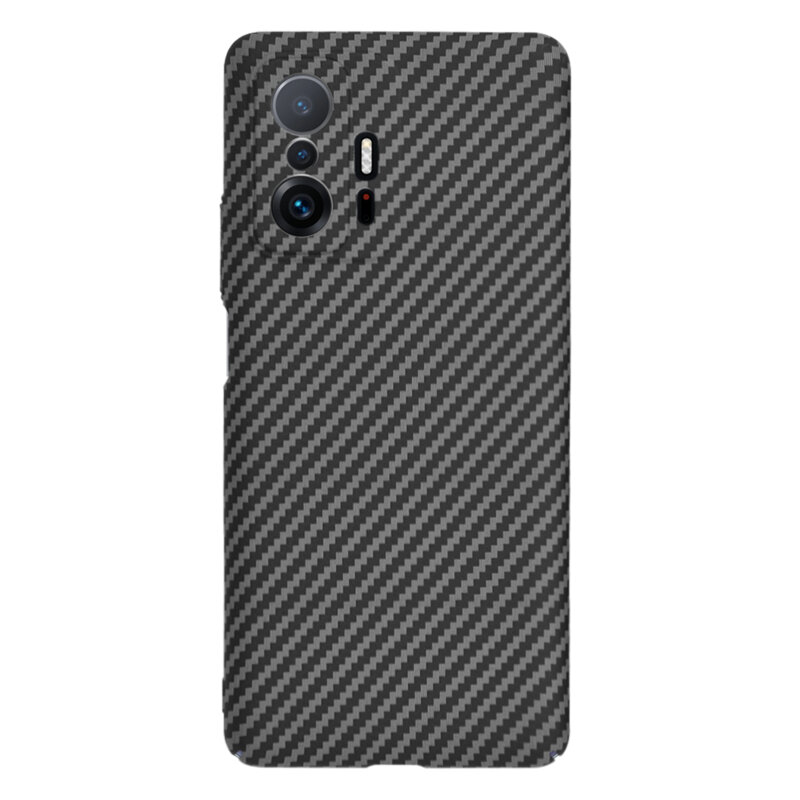 Husa Xiaomi 11T Pro Techsuit Carbonite FiberShell, negru