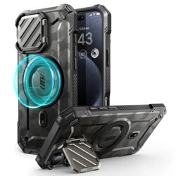Husa iPhone 16 Pro Max Supcase Unicorn Beetle XT MagSafe, gri