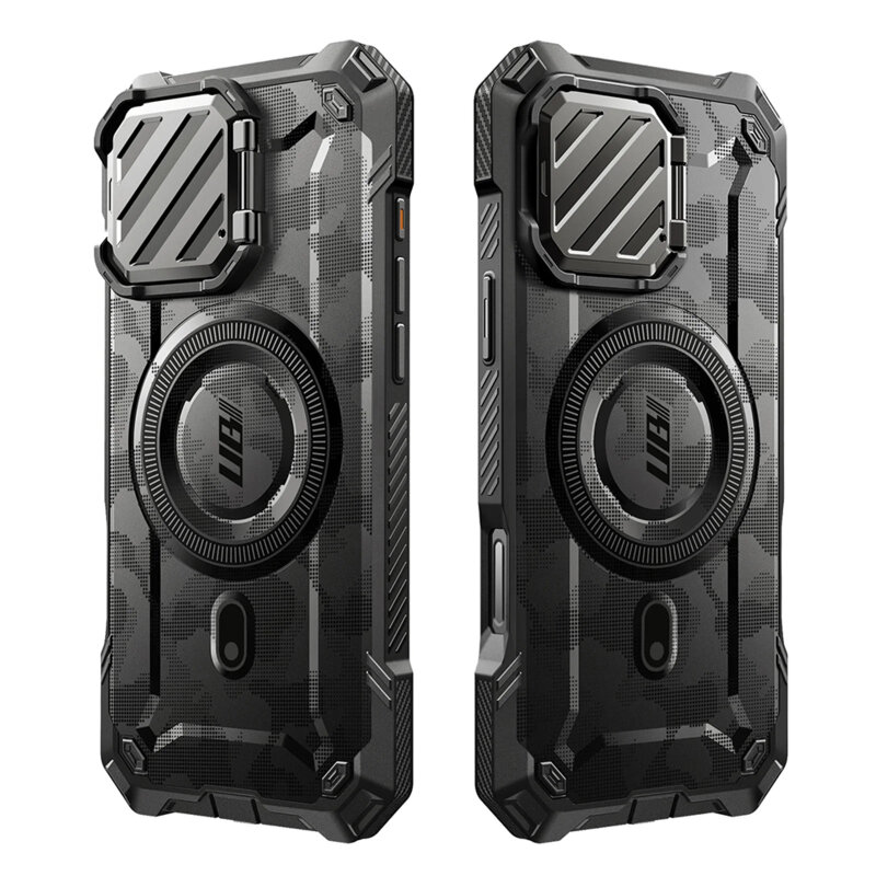 Husa iPhone 16 Pro Max Supcase Unicorn Beetle XT MagSafe, gri