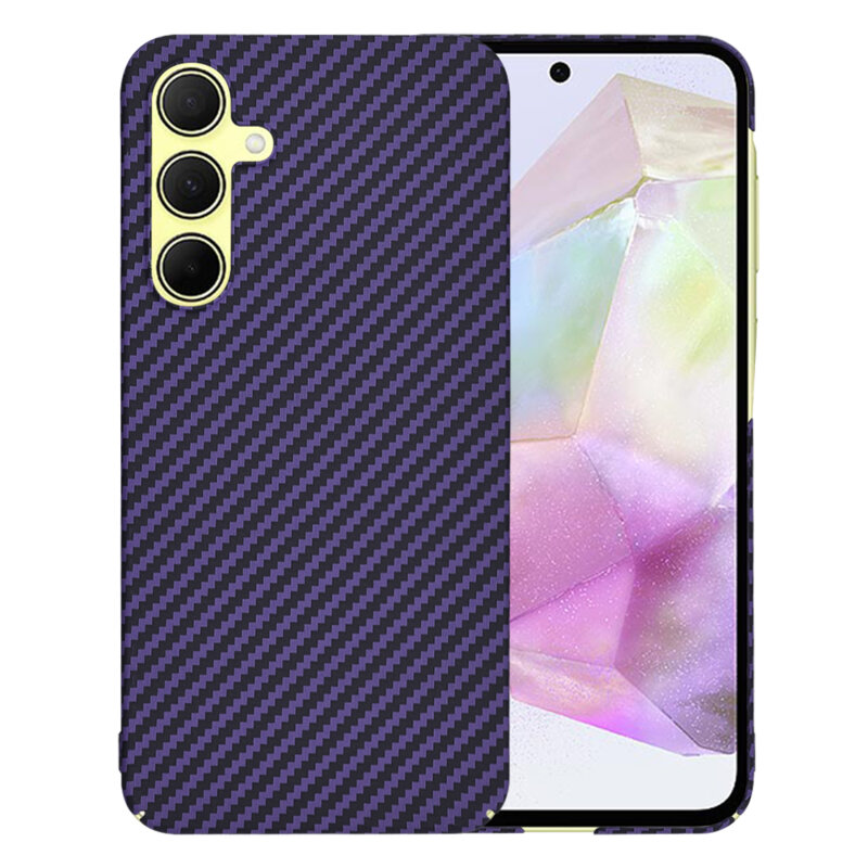 Husa Samsung Galaxy A35 5G Techsuit Carbonite FiberShell, mov