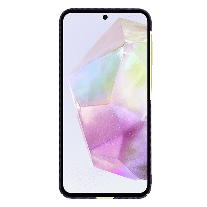 Husa Samsung Galaxy A35 5G Techsuit Carbonite FiberShell, mov