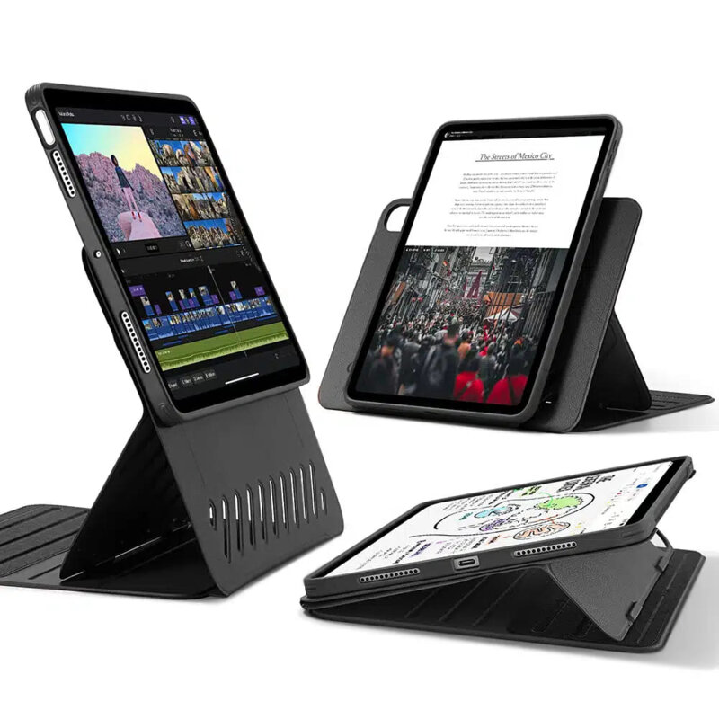 Husa iPad Air 11 (2024) ESR Shift Magnetic, negru