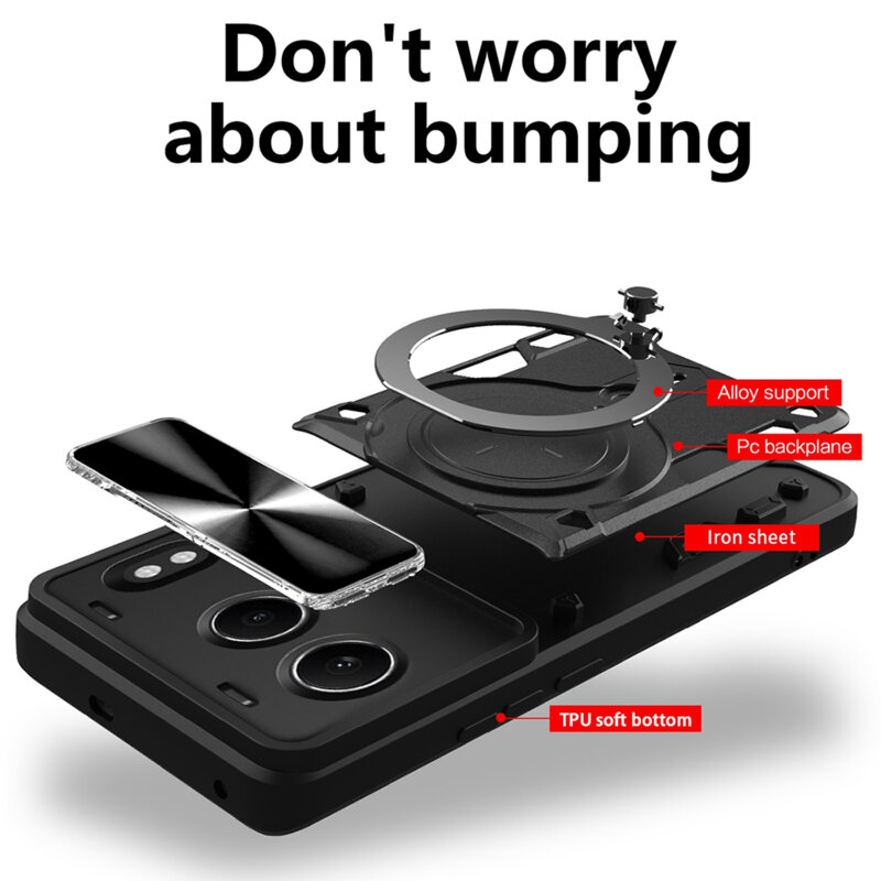 Husa OnePlus Nord 4 Techsuit CamGuard Pro, albastru