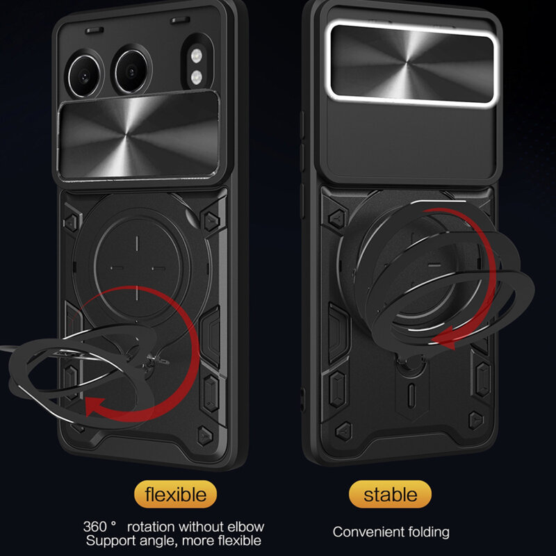 Husa OnePlus Nord 4 Techsuit CamGuard Pro, albastru