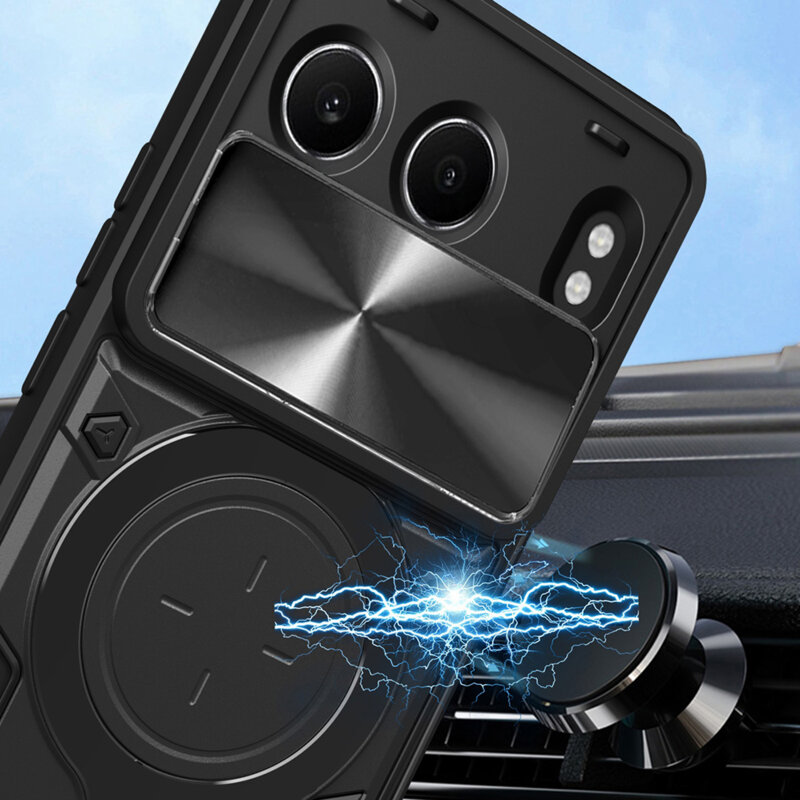 Husa OnePlus Nord 4 Techsuit CamGuard Pro, albastru