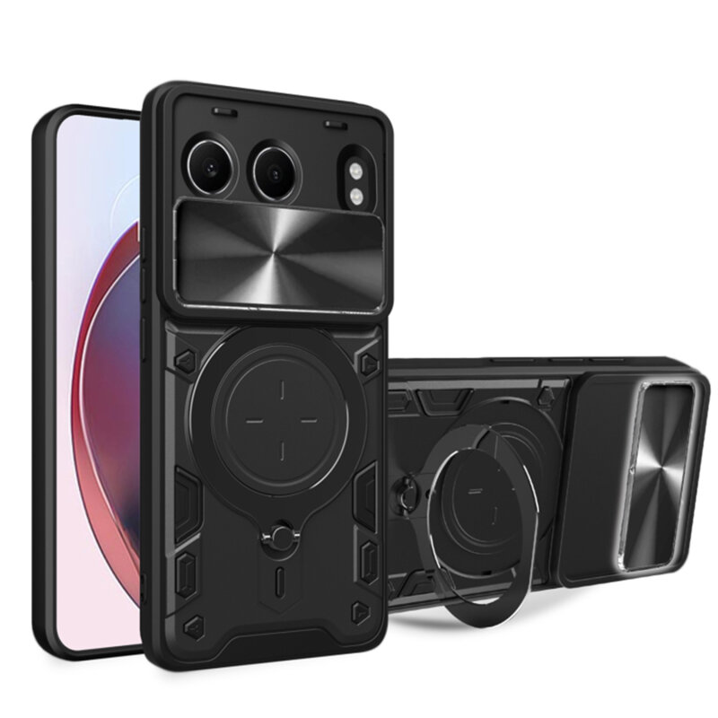 Husa OnePlus Nord 4 Techsuit CamGuard Pro, negru