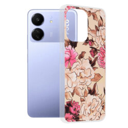 Husa Xiaomi Poco C65 Techsuit Marble, Mary Berry Nude