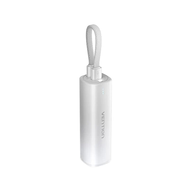 Baterie externa Type-C, Lightning Vention, 5000mAh, FHWM0, gri