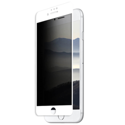 Folie Protectie iPhone 7 Sticla Securizata 3D FullGlue - Alb (PRIVACY)