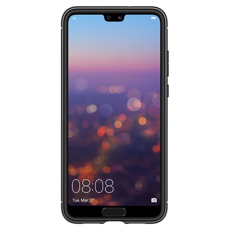 Husa Huawei P20 Pro Spigen Rugged Armor, negru