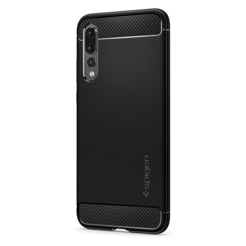 Husa Huawei P20 Pro Spigen Rugged Armor, negru
