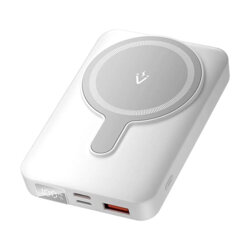 Baterie externa wireless, 10000mAh, Vention, FHTW0, alb