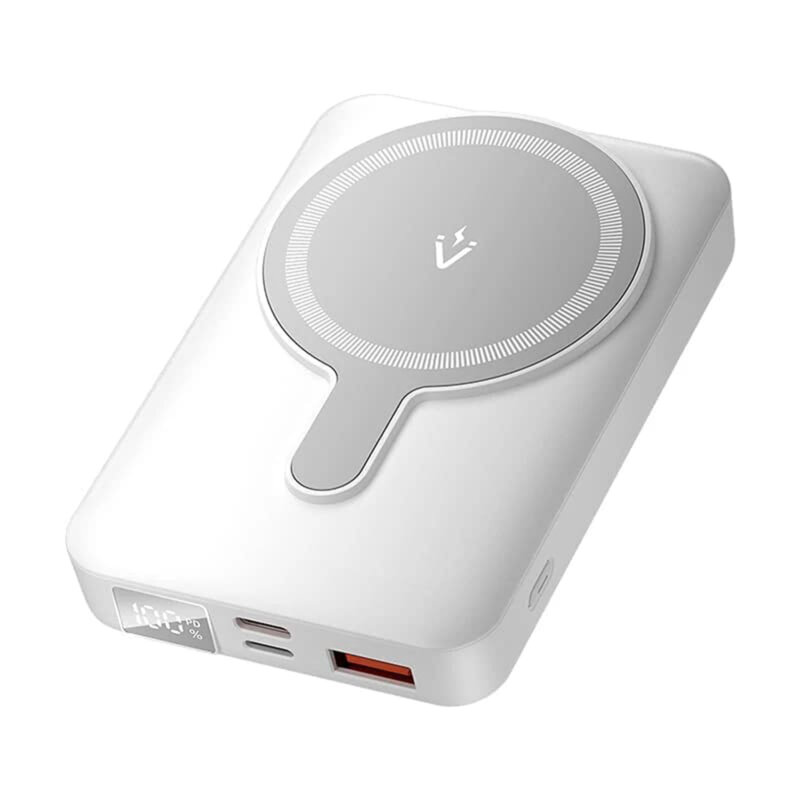 Baterie externa wireless, 10000mAh, Vention, FHTW0, alb
