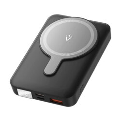 Baterie externa wireless, 10000mAh, Vention, FHTB0, negru