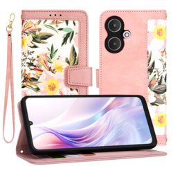 Husa personalizata fete Xiaomi Redmi 13C 5G Techsuit FlipCraft, roz
