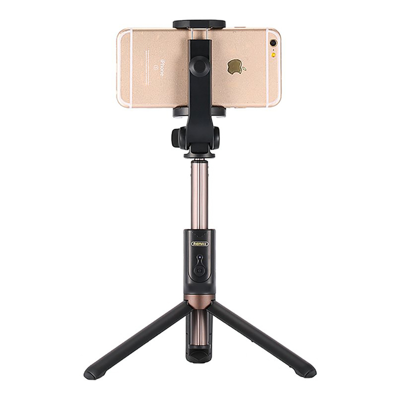 Suport - Tripod Selfie Remax P9 Bluetooth - Negru