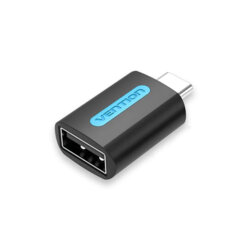 Adator OTG, Type-C la USB 2.0, 480Mbps, Vention, CDTB0, negru