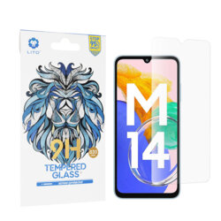 Folie sticla Samsung Galaxy M14 Lito 9H Tempered Glass, transparenta