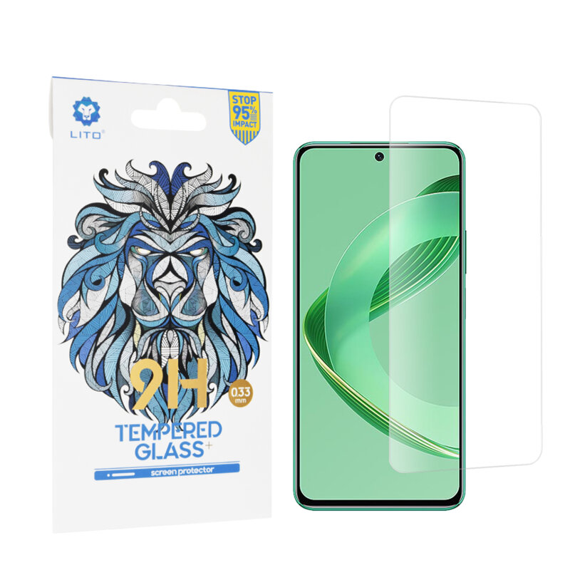 Folie sticla Huawei nova 11 SE Lito 9H Tempered Glass, transparenta