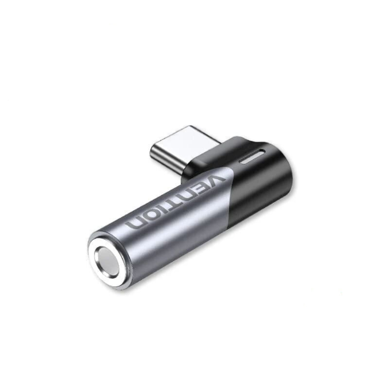 Adaptor audio Jack la Type-C, gaming, Vention BGWH0, gri