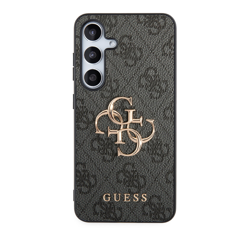 Husa originala Guess Samsung Galaxy S24 Plus Hardcase 4G Big Metal Logo, negru, GUHCS24M4GMGGR