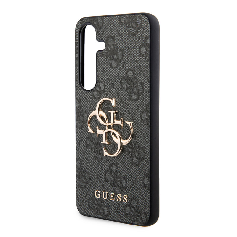 Husa originala Guess Samsung Galaxy S24 Plus Hardcase 4G Big Metal Logo, negru, GUHCS24M4GMGGR