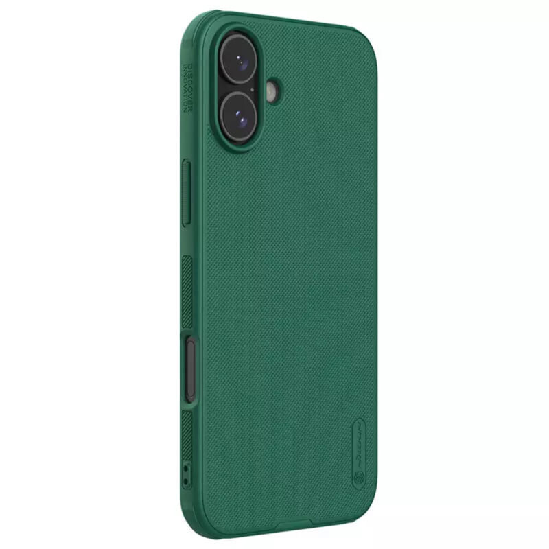 Husa iPhone 16 Nillkin Super Frosted Shield Pro, verde