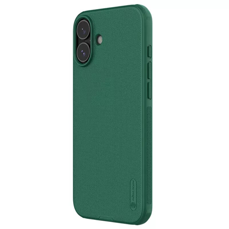 Husa iPhone 16 Nillkin Super Frosted Shield Pro, verde